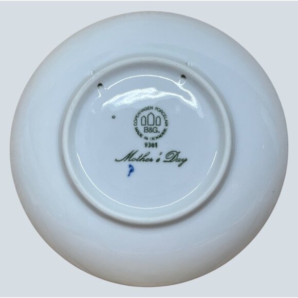 Bing & Grondahl 1981 Mors Mother's Day Rabbit with Bunnies Collector Plate 9381 - Picture 2 of 4